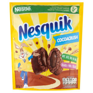 Nestlé Nesquik CocoaCrush Płatki śniadaniowe 350 g