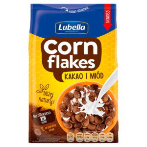 Lubella Corn Flakes Płatki kukurydziane kakao i miód 200 g