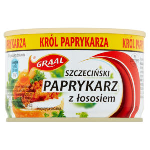 GRAAL Szczeciński paprykarz z łososiem 165 g