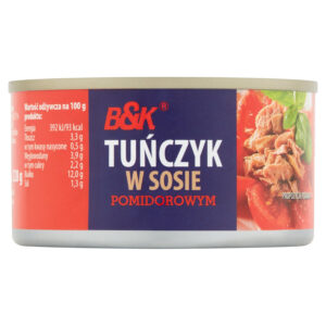 B&K Tuńczyk w sosie pomidorowym 185 g