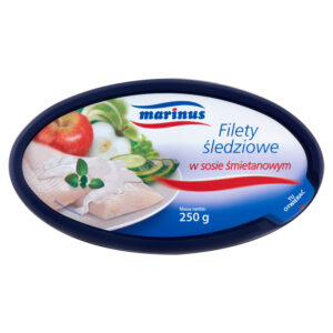 Marinus Filety śledziowe w sosie śmietanowym 250 g