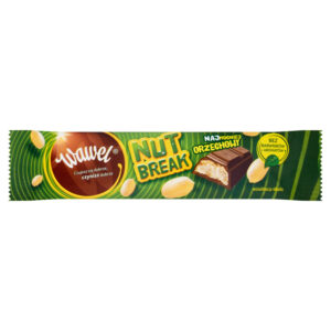 Wawel Nut Break Czekoladka z nadzieniem z solonych orzeszków arachidowych 30 g