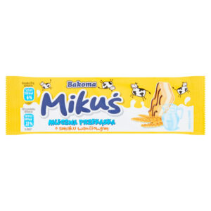 Bakoma Mikuś Mleczna przekąska o smaku waniliowym 28 g
