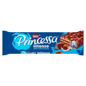 Princessa Intense Milk Chocolate Wafel z kremem kakaowym oblany czekoladą mleczną 33 g