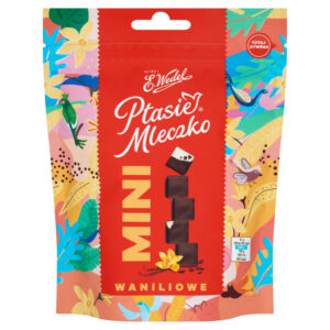 E. Wedel Ptasie Mleczko mini waniliowe 123 g