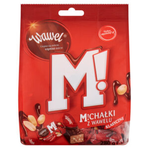 Wawel Michałki z Wawelu Klasyczne Cukierki w czekoladzie 280 g