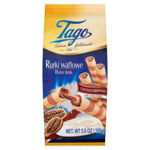 Tago Rurki waflowe z kremem kakaowym 160 g