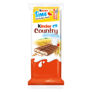 Kinder Country Czekolada mleczna z nadzieniem mlecznym i zbożami 23,5 g