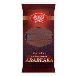 Wadowice Skawa Wafelki kakaowo-kawowa Arabeska 250 g