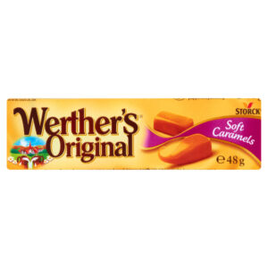 Werther's Original Soft Caramels Miękkie karmelowe cukierki toffi 48 g
