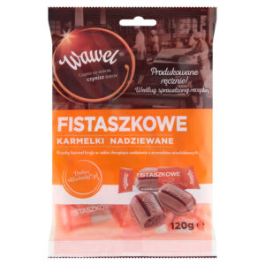 Wawel Fistaszkowe Karmelki nadziewane 120 g