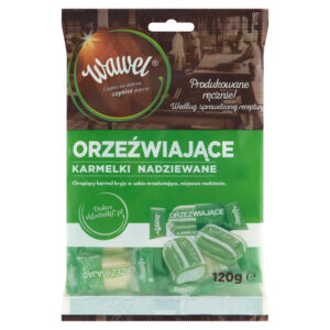 Wawel Orzeźwiające Karmelki nadziewane 120 g