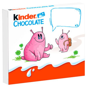 Kinder Chocolate Batoniki z mlecznej czekolady z nadzieniem mlecznym 50 g (4 x 12,5 g)