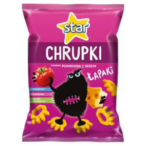 Star Łapaki Chrupki kukurydziane o smaku pomidora z serem 125 g