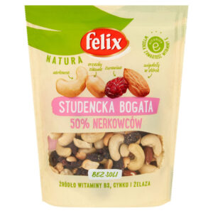 Felix Natura Mieszanka studencka bogata 50% nerkowców 150 g
