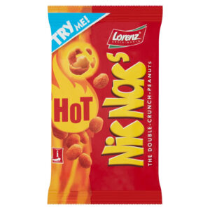 NicNac's Hot Orzeszki ziemne w chrupiącej pikantnej panierce prażone 110 g