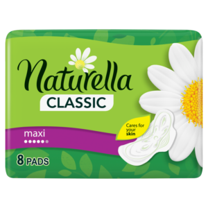 Naturella Classic Maxi Camomile Podpaski ze skrzydełkami x8