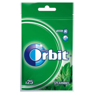 Orbit Spearmint Guma do żucia bez cukru 35 g (25 sztuk)