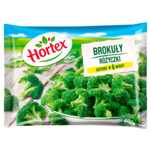 Hortex Brokuły różyczki 450 g