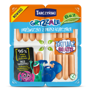Gryzzale Paróweczki z Piersi Kurczaka 160g, Tarczyński