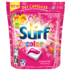 Surf Color Tropical Lily & Ylang Ylang Kapsułki do prania 337 g (14 prań)