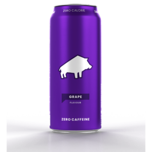 Wk Dzik Napój Gazowany Zero Caffeine Zero Kalorii GRAPE 500ml