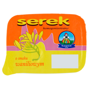 Łowicz Serek homogenizowany o smaku waniliowym 180 g