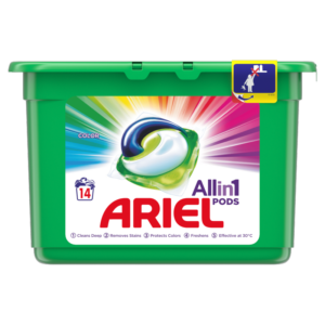 Ariel Allin1 Pods Color Kapsułki do prania, 14 prań