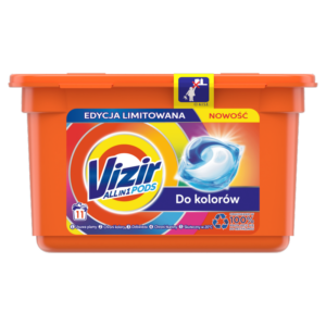 Vizir Allin1 Color Kapsułki do prania, 11 prań