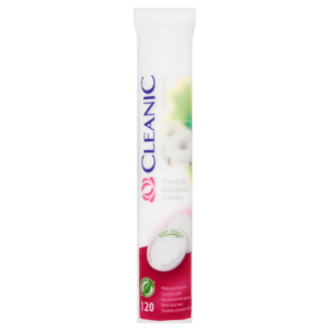 Cleanic Pure Effect Płatki kosmetyczne okrągłe 120 sztuk