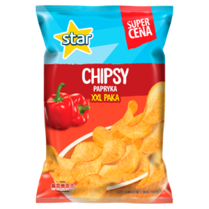 Star Chipsy papryka 250 g