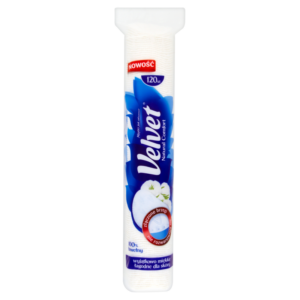 Velvet Natural Comfort Płatki kosmetyczne 120 sztuk