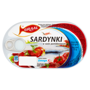 GRAAL Sardynki w sosie pomidorowym 110 g