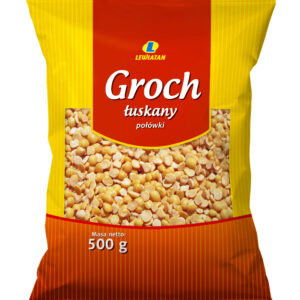 Groch łuskany połówki 500 g Lewiatan