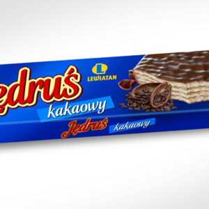 Wafelek Jędruś kakaowy w czekoladzie 40 g Lewiatan