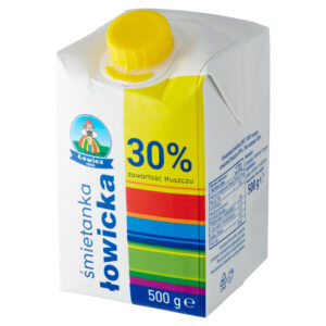 Łowicz Śmietanka łowicka UHT 30% 500 g