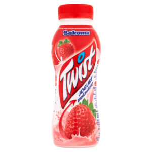 Bakoma Twist Jogurt truskawkowy 250 g