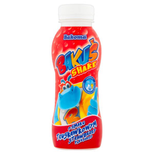 Bakoma Bakuś Shake o smaku truskawkowym 230 g