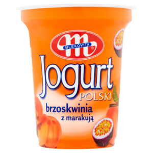 Mlekovita Jogurt Polski brzoskwinia z marakują 350 g