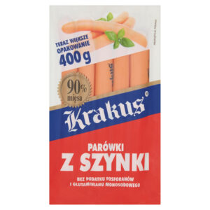 Krakus Parówki z szynki 400 g