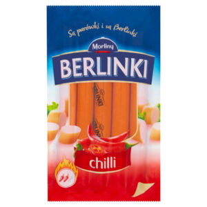 Morliny Berlinki Kiełbasa chilli 250 g