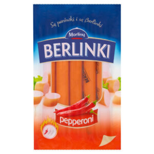 Morliny Berlinki Kiełbasa pepperoni 250 g