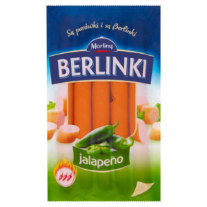 Morliny Berlinki Kiełbasa jalapeño 250 g