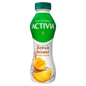 Activia Jogurt siemię lniane mango ananas 280 g