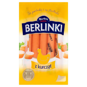 Morliny Berlinki Kiełbasa z kurcząt 250 g