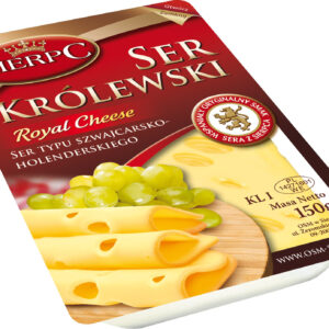 SIERPC SER KRÓLEWSKI PL 150G OKRĘGOWA SPÓŁDZIELNIA MLECZARSKA W SIERPCU 150  g