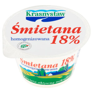 Krasnystaw Śmietana 18% homogenizowana 150 g