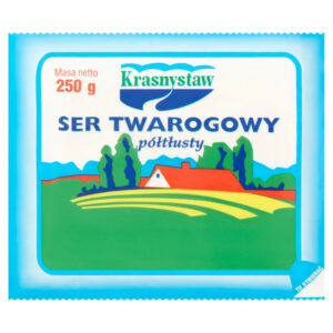 Krasnystaw Ser twarogowy półtłusty 250 g