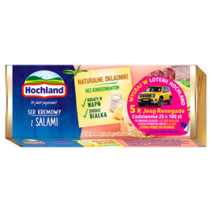 Hochland Ser kremowy z salami 90 g