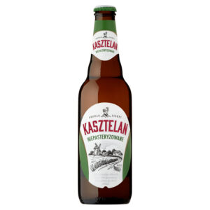 Kasztelan Piwo jasne niepasteryzowane 500 ml